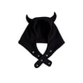 thumbnail image 1 of Gorro de fiesta con orejas de diablo para Halloween, disfraz de mago para cosplay, 1 of 3