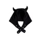 thumbnail image 1 of Gorro de fiesta con orejas de diablo para Halloween, disfraz de mago para cosplay, 1 of 3