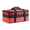 Red Buffalo Check, variant on Rachael Ray Expandable Extra Large Insulated Casserole Carrier for Hot or Cold Food, Navy Gingham