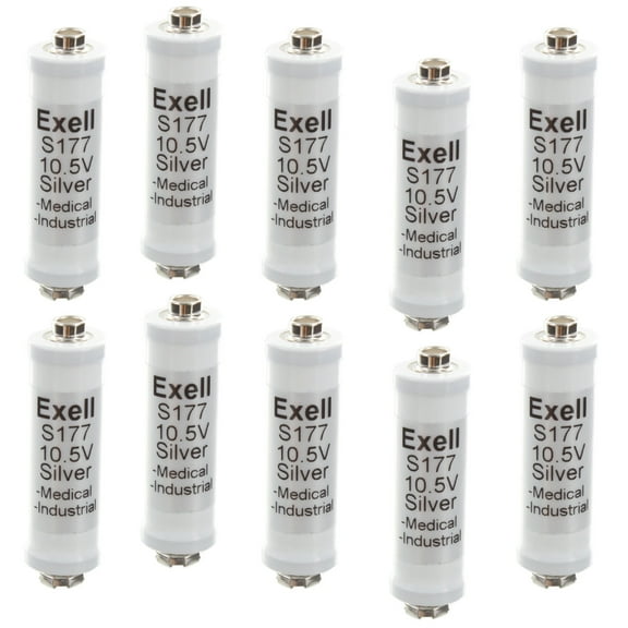 10x S177 Batteries Compatible with HD-7D E-177 EN177A  PC177A Eveready E177