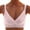 Womens Bras Pink, variant on ylioge S-5X Womens Plus Size Bras No Underwire Push Up Bralettes Ladies Lightweight Solid Breathable Support Lifting Sports Underwear Bra