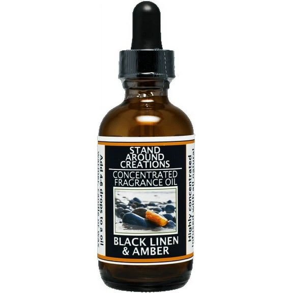 BLACK LINEN & AMBER FRAGRANCE OIL 2-FL. OZ.