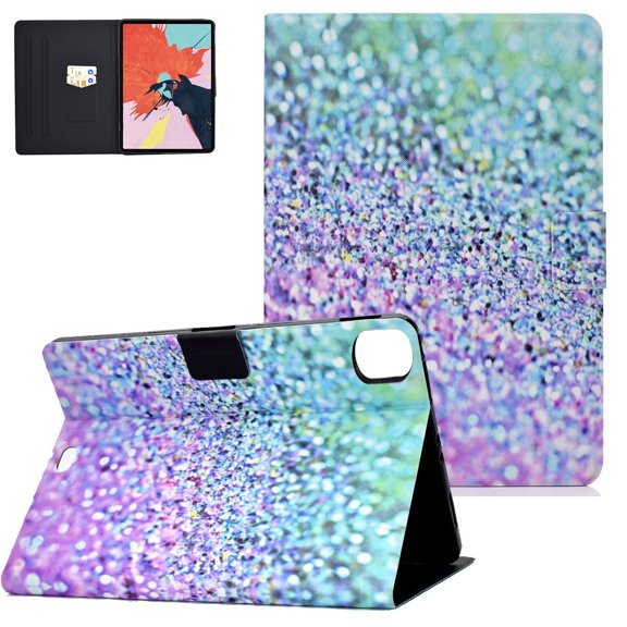 New Apple iPad Pro 11 Case 2020, Allytech PU Leather Slim Shell Multi Angle Viewing Stand Smart Cover Auto Sleep Wake Shockproof Protection Case for Apple iPad Pro 11 2nd Gen,Sand