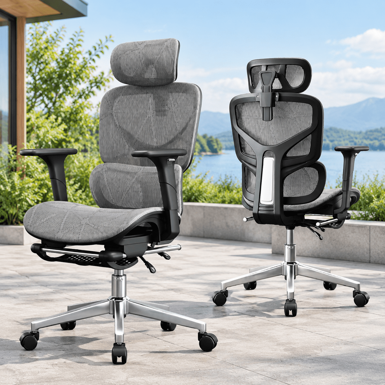 ergonomic office chair mesh computer product