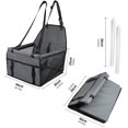 thumbnail image 3 of XISOBO Dog car seat (dark gray), 3 of 4