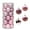 Pink, variant on Penmahua Bronze Christmas Decorative Ball Ornaments 24Pcs 1.18 Inches Plastic Electroplated Hanging Decor For Tree Mall Ceiling Christmas Ball Ornaments Bronze