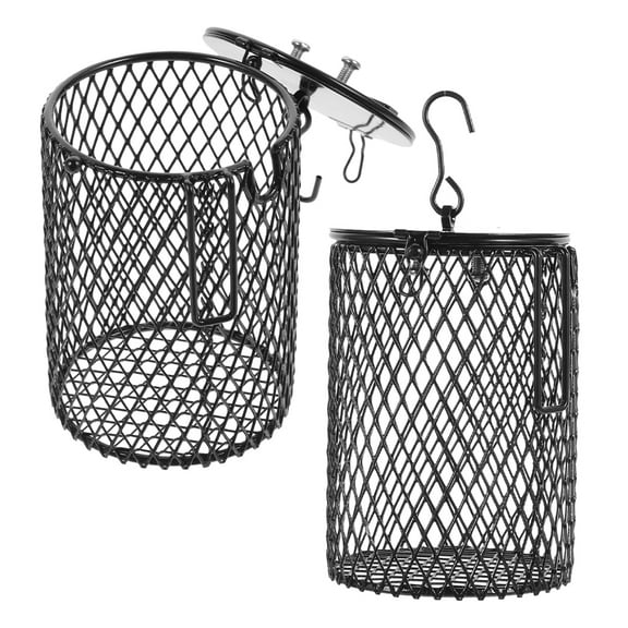 KAJNBN Reptile Lamp Shade 2Pcs Iron Small Animals 4.13X2.83X2.83in