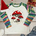 thumbnail image 4 of Sakmal White Women Christmas Sweatshirts Crew Neck Tops Holiday Graphic Sweatshirt for Women, 4 of 5
