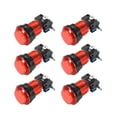 thumbnail image 5 of Game Push Button 33.5mm Round 12V LED Illuminated Push Button Switch with Micro switch for Arcade Video Games Red, 6pcs, 5 of 5