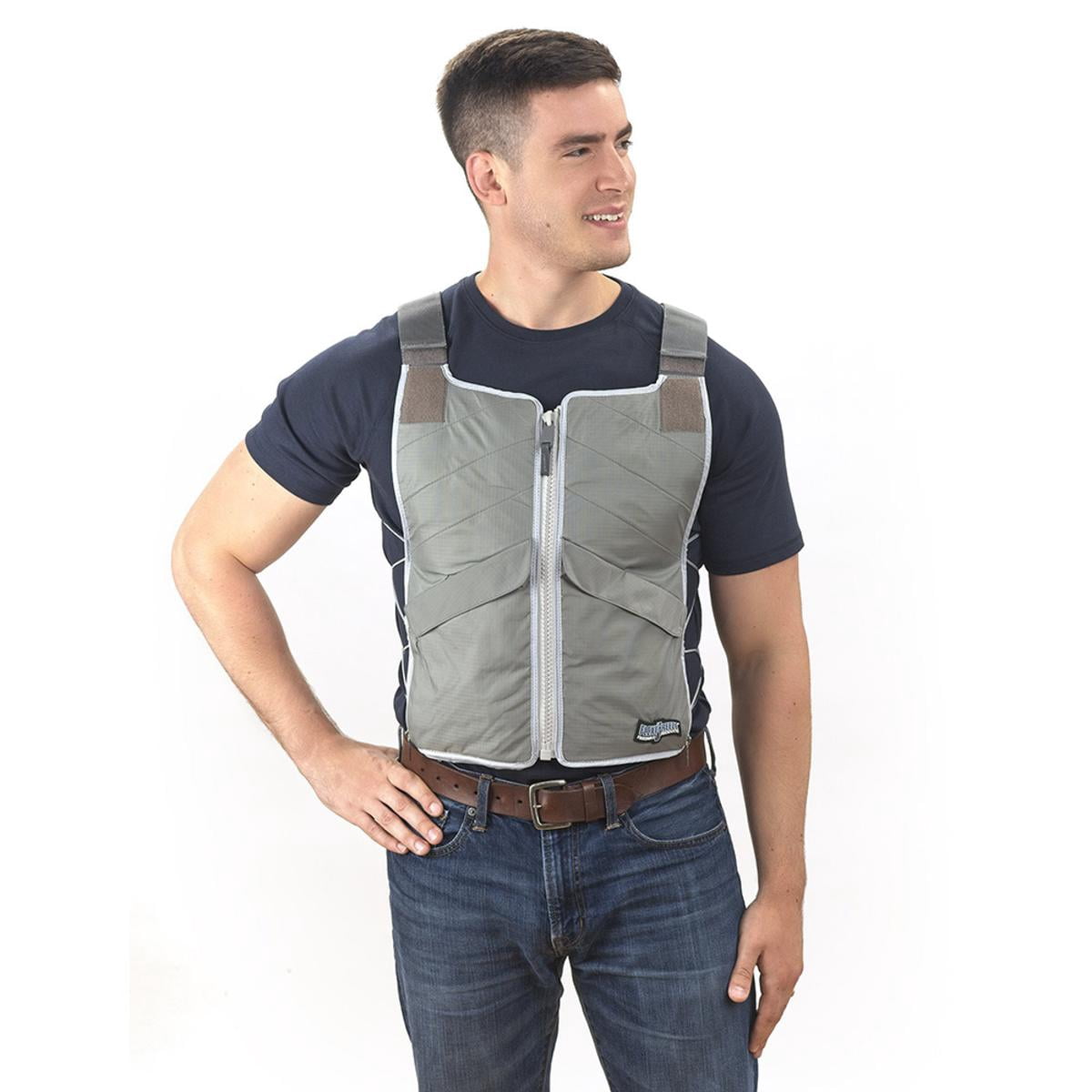 FlexiFreeze Professional Series Ice Vest - Charcoal