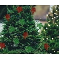 thumbnail image 3 of Christmas Ornament Leaves, Shatterproof hanging ornaments for Christmas tree, Indoor and outdoor Christmas holiday home decoration (Red & Green), 3 of 5