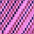 thumbnail image 1 of Ahgly Company Indoor Square Checkered Purple Modern Area Rugs, 3' Square, 1 of 4