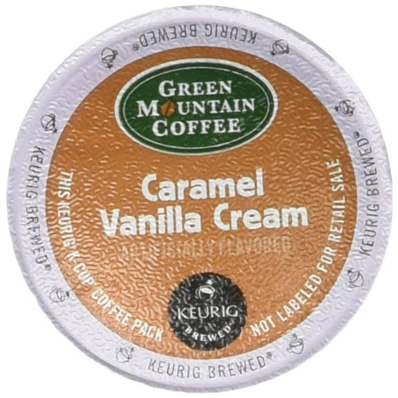 Green Mountain Coffee Caramel Vanilla, 18 Ct K-Cups.