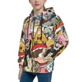 thumbnail image 4 of Gravity Falls Teens Sweatshirts Novelty Print Zip Up Hoodie Jacket Long Sleeve Hooded Sweatshirt Hoody Coat With Pocket X-Large, 4 of 8