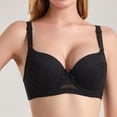 thumbnail image 7 of Tbopshirt Bras for Women Push Up Bra Plus Size Maternity & Nursing Solid Color Maternity Sleeping Underwear with Underwear Daily Bra, 7 of 7