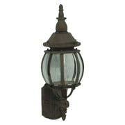 Maxim Lighting 1032RP Crown Hill 1 Light Outdoor Wall Light, Rust Patina