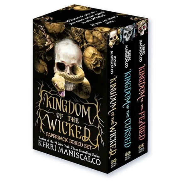 Pre-Owned Kingdom of the Wicked Paperback Boxed Set: Kingdom of the Wicked / Kingdom of the Cursed / Kingdom of the Feared Paperback