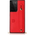 thumbnail image 6 of case for Samsung Galaxy S21 Ultra Wallet Case, Removable Adjustable Leather Strap Crossbody Card Holders Case Neck Strap Lanyard Purse Shoulder Strap Purse Case for Samsung Galaxy S21 Ultra 5G KB Red, 6 of 14