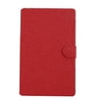 thumbnail image 1 of stanreset New 8 Inch 3D Phone Screen Magnifier Stereoscopic Amplifying Desktop Foldable Leather Bracket Mobile Phone Holder Tablet Holder Red 8 inch 1Set, 1 of 6