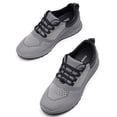 thumbnail image 6 of CMR CHAMARIPA Men's Elevator Shoes Gray Knit Casual Sneaker For Short Men That Make You 6 / 2.36 Inches Taller, 6 of 7