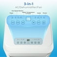thumbnail image 7 of 8000 BTU Portable Air ConditionerPowerful Home AC Unit with Built-in Dehumidifier & Fan ModeCools 350 Sq.Ft Portable ACWhite, 7 of 7