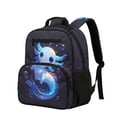 thumbnail image 2 of Aplkyhs Adorable Backpack Lightweight Casual School Bookbag for Kids 9-12 Water Resistant with Padded Straps for Daily Use Galaxy Axolotl, 2 of 7