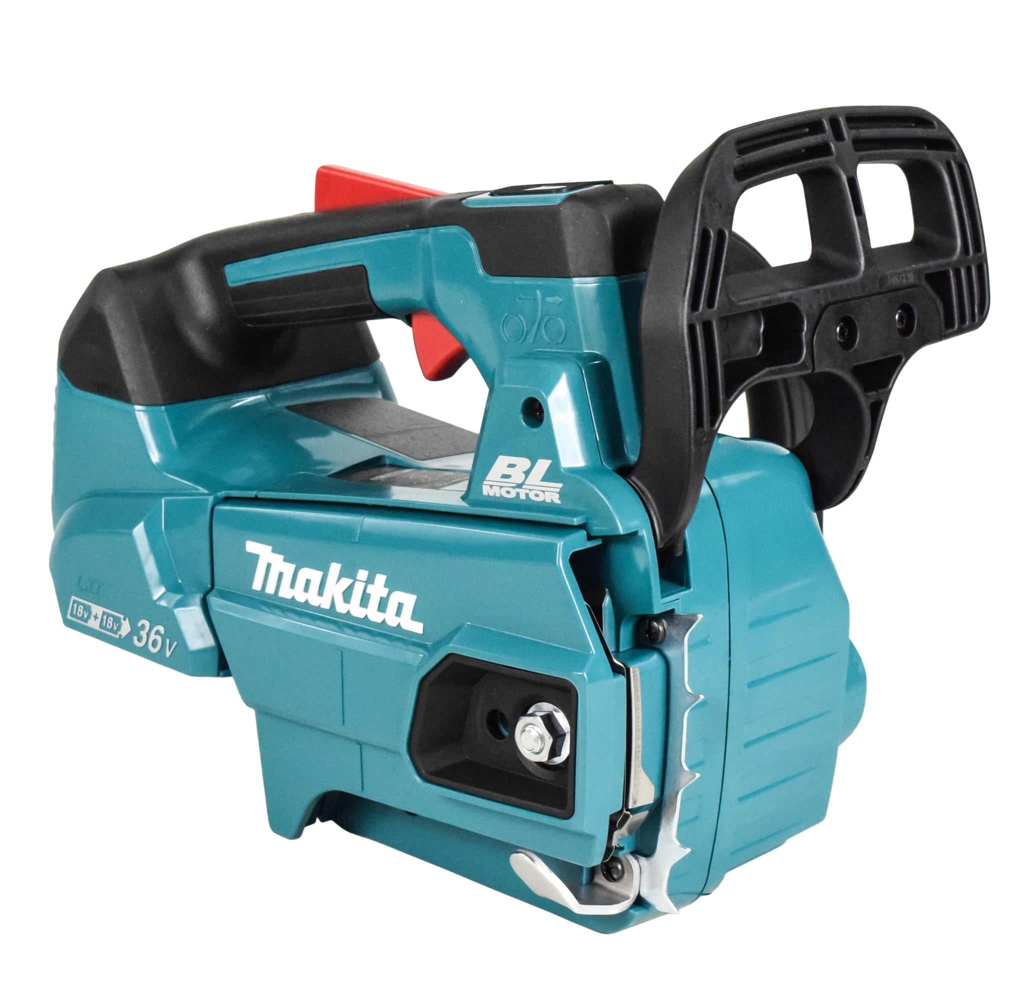 Makita 14" Brushless 36V Battery Powered Chainsaw, XPT Technology, Variable Speed Trigger
