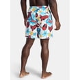 thumbnail image 3 of Marvel Deadpool Palms Men's and Big Men's Swim Trunks, Sizes S-3XL, 3 of 5