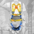 thumbnail image 2 of Professional Rock Climbing Harness Full Body Safety Removable Gear Fall Equipment Gear Tool for Unisex Kids Teen - yellow and blue Yellow Blue, 2 of 10