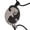 Black and white Round cat, variant on lanema Matching Cats Pendant Necklace for Couples Adjustable Stainless Steel Friendship Neckchain Accessory Chirstmas