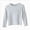 T44-Grey, variant on Child Girls Shirts Long Sleeve Henley T Shirts Button Up Slim Fit Tops Basic Tees Round Neck Ribbed Knit Shirts Girls Fall Winter Clothes Size 7-8T