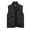 Black Cargo Vest for Men, variant on HOOMEUMY Mens Cargo Vest Stand Collar Jacket Pockets Design Casual Workout Sleeveless Clothes Fashion 2025 Trendy Classic Solid Coat Black XXXXXL