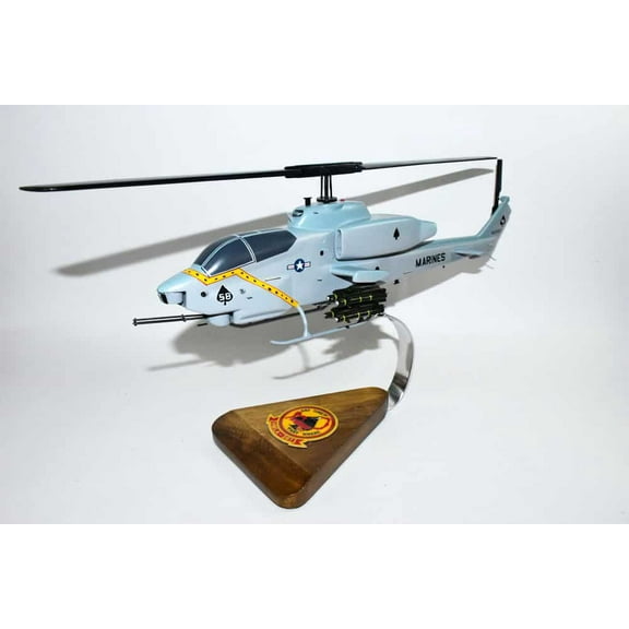 Bell® AH-1W SuperCobra, HMLA-267 Stingers, 16" Mahogany Scale Model