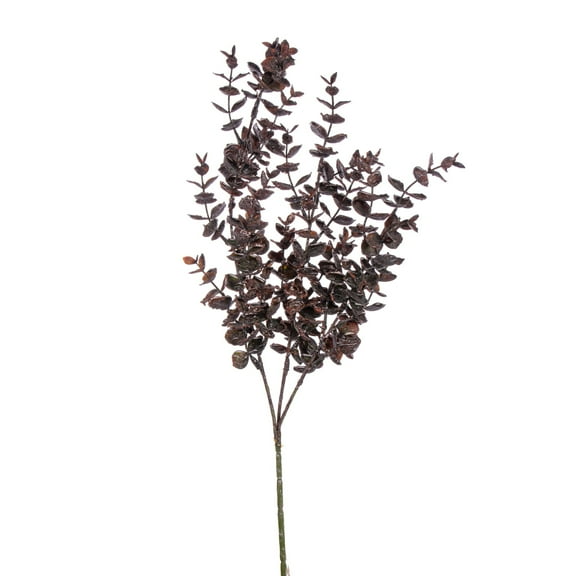 Vickerman 26.5" Brown Eucalyptus Spray, 2 per bundle.
