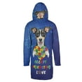 thumbnail image 2 of Autism Awareness Rat Terrier Accept Understand Love All Over Print 3D Hooded Duffle Toggle Coat Ratty Dog Lover - 12003, 2 of 6