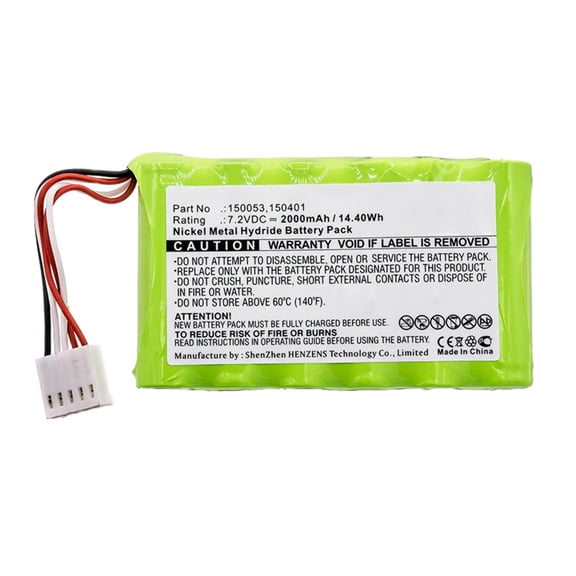 Batteries N Accessories BNA-WB-H14974 Equipment Battery - Ni-MH, 7.2V, 2000mAh, Ultra High Capacity - Replacement for IDEAL 150053 Battery