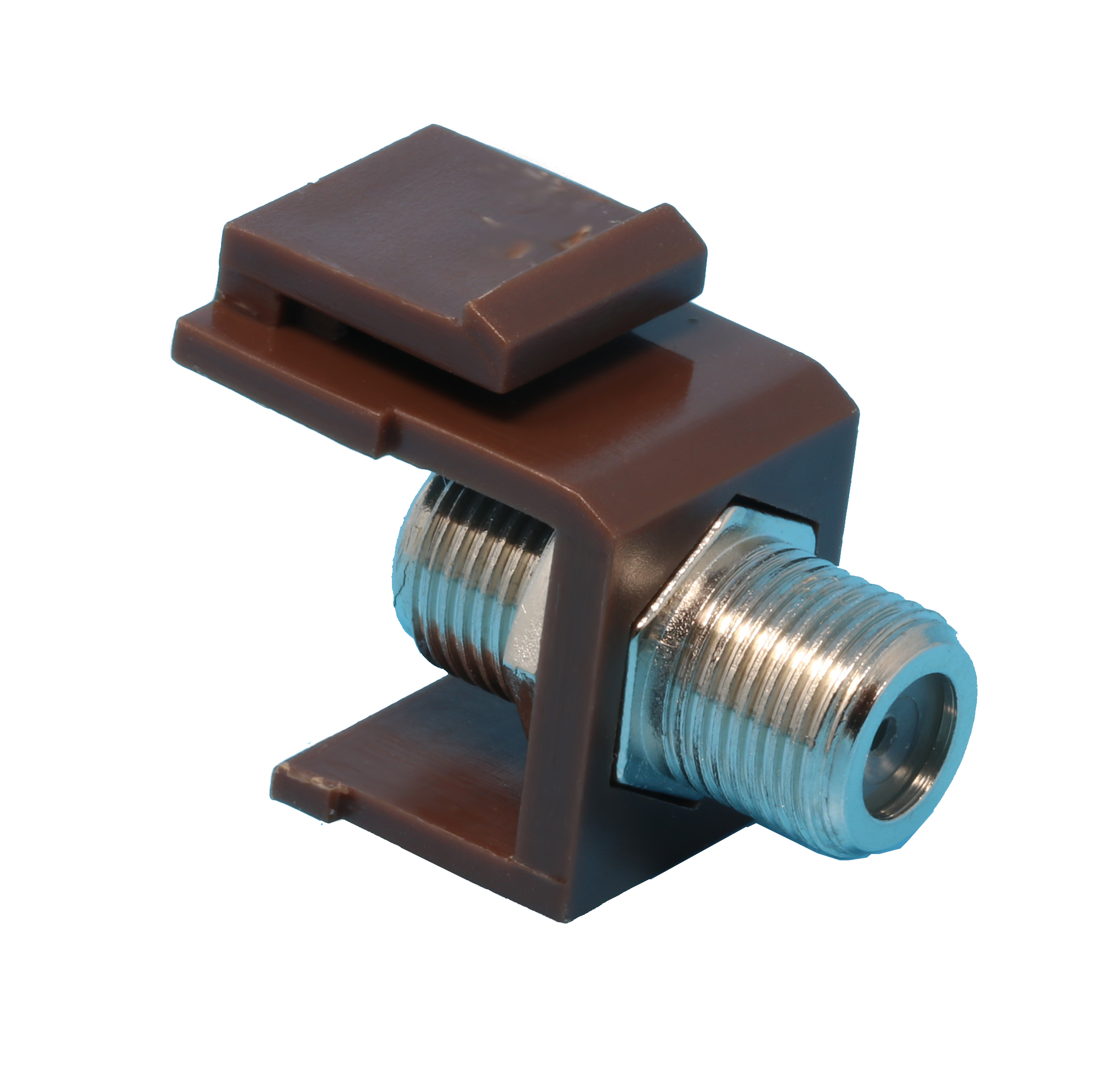 RiteAV Coax Cable F Type Keystone Jack Coupler Connector Female to