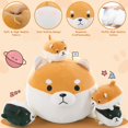 thumbnail image 3 of Perro de peluche Karister Shiba Inu con 4 bebés de 18 pulgadas, 3 of 7