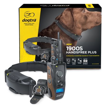UPC: 0644622020802 | Dogtra 1900S HANDSFREE Plus Remote Dog Training E-Collar with Expandable HANDSFREE Square for Discreet Control Ergonomic Rechargeable 3/4-Mile Range Waterproof High-Output