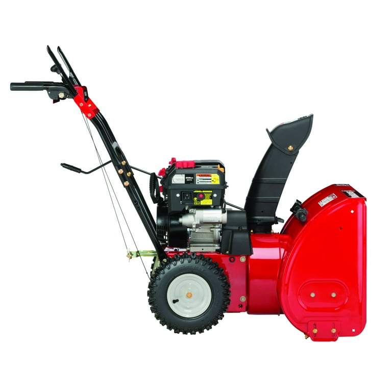 Yard Machines 24 208cc Two Stage Snow Blower Walmart