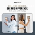 thumbnail image 7 of SELECT 2-Gang Solid Brass Wall Plate Cover, Vintage Brass Finish, Electrical Receptacle Outlet Faceplate, GFI/Rocker Decorator Light Switch Cover Visit the SELECT LIGHTING Store, 7 of 7