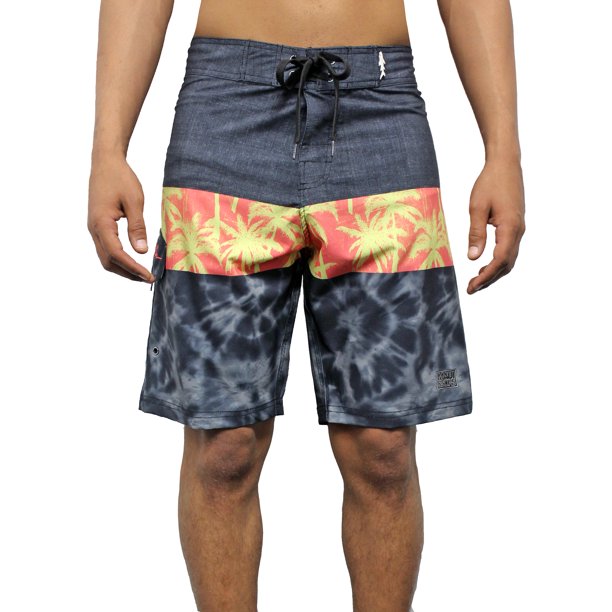 Maui and Sons Men's 9" Board Shorts with Stretch