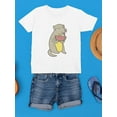thumbnail image 3 of Dog Eating Waterme T-Shirt Juniors -Image by Shutterstock,  Large, 3 of 4