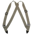 thumbnail image 3 of CTM  Elastic Side Plastic Clip TSA Compliant Airport Suspenders (Men), 3 of 4