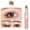 B, variant on Glitter Eyeshadow Stick, Gradient Eye Shadow Stick, Waterproof Long Lasting Eye Makeup Pen, Easy To Use Two-Tone Makeup for Beginners and Professionals