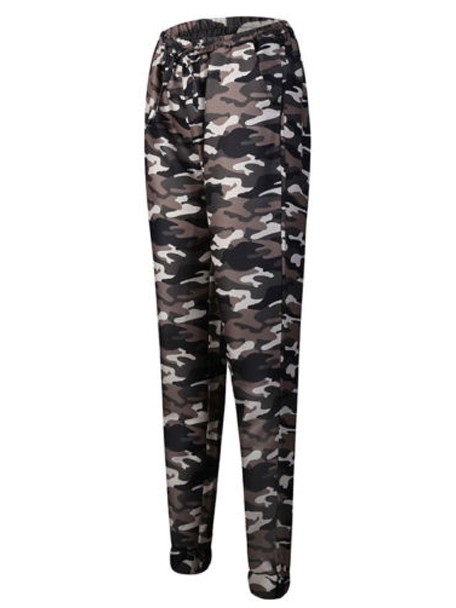 black and white camo joggers womens