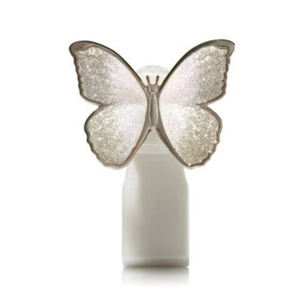 bath and body works wallflower plug in diffuser sparkle butterfly