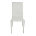 thumbnail image 3 of Chaise de salle à manger Canadian Max blanche (Ensemble de 2), 3 of 3