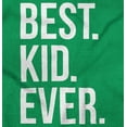 thumbnail image 2 of Best Kid Ever Child Parents Funny Romper Boys or Girls Infant Baby Brisco Brands 12M, 2 of 6