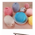 thumbnail image 4 of Namzi Yarn Variety Pack, Super Soft Sweater Yarn for Crocheting, brown Premium Acrylic Yarn – 2 Rolls, Smooth Knitting/Crocheting Yarn with Durable Texture,, 4 of 4